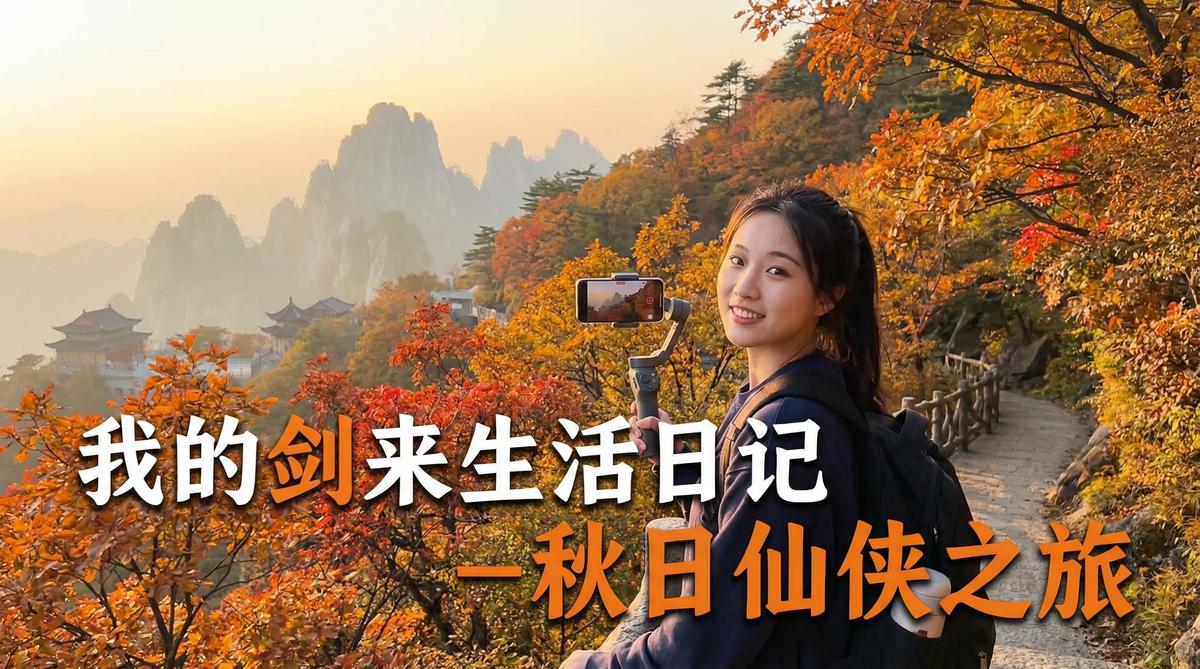 母狗生活视频 - 母狗户外生活视频：秋日山野Vlog | 手持稳定器视频教程